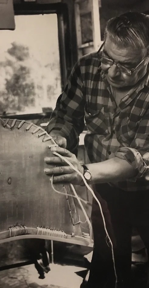 Master Birch Bark Canoe Builder Stanley Sarazin, 1936–2006